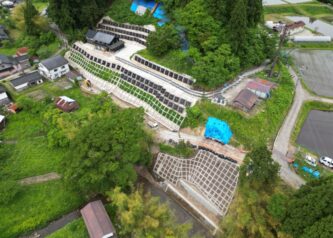 法面工事:復旧治山事業(5K第12号)