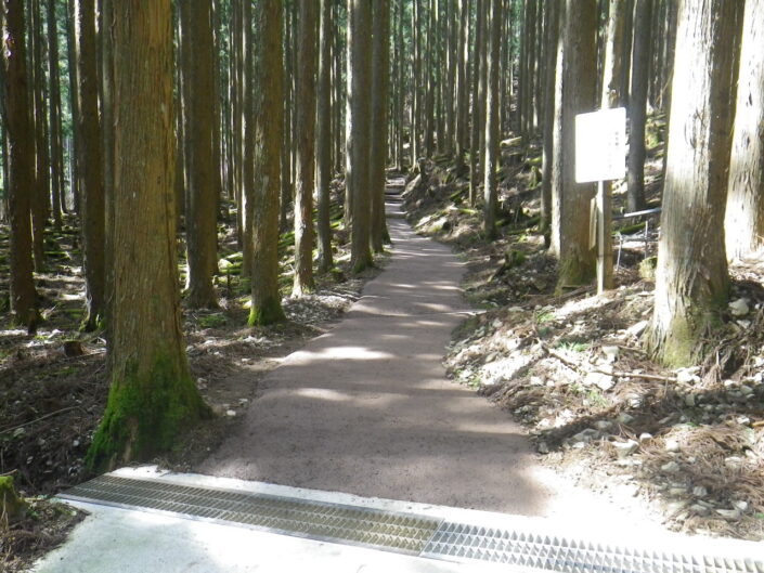 奈良県天川村山道