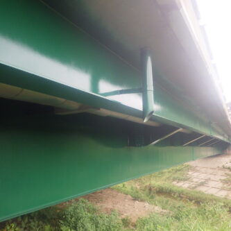 鋼塗装工事:亀ヶ崎橋橋梁補修工事