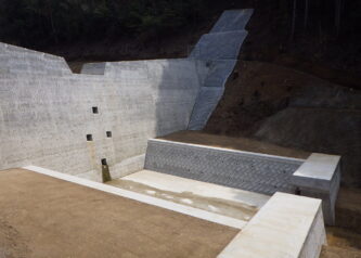 (砂)寺外川支渓流 砂防えん堤工事